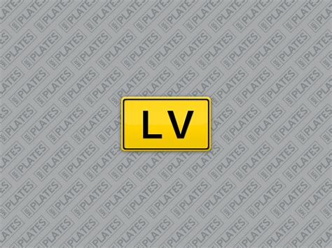lv nummerplaat